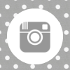 grey white polka dot instagram social media icon